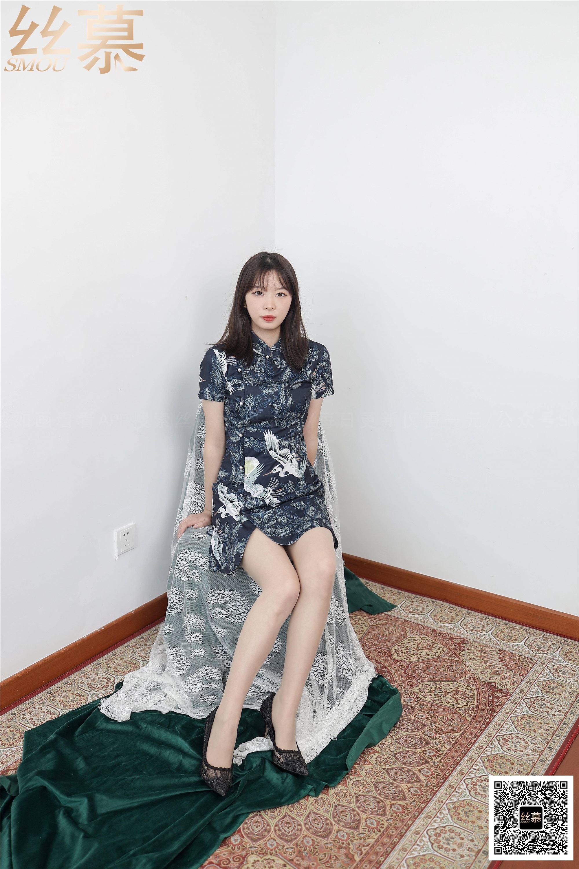 丝慕写真 特写集 TX079 新模《旗袍丝艺》